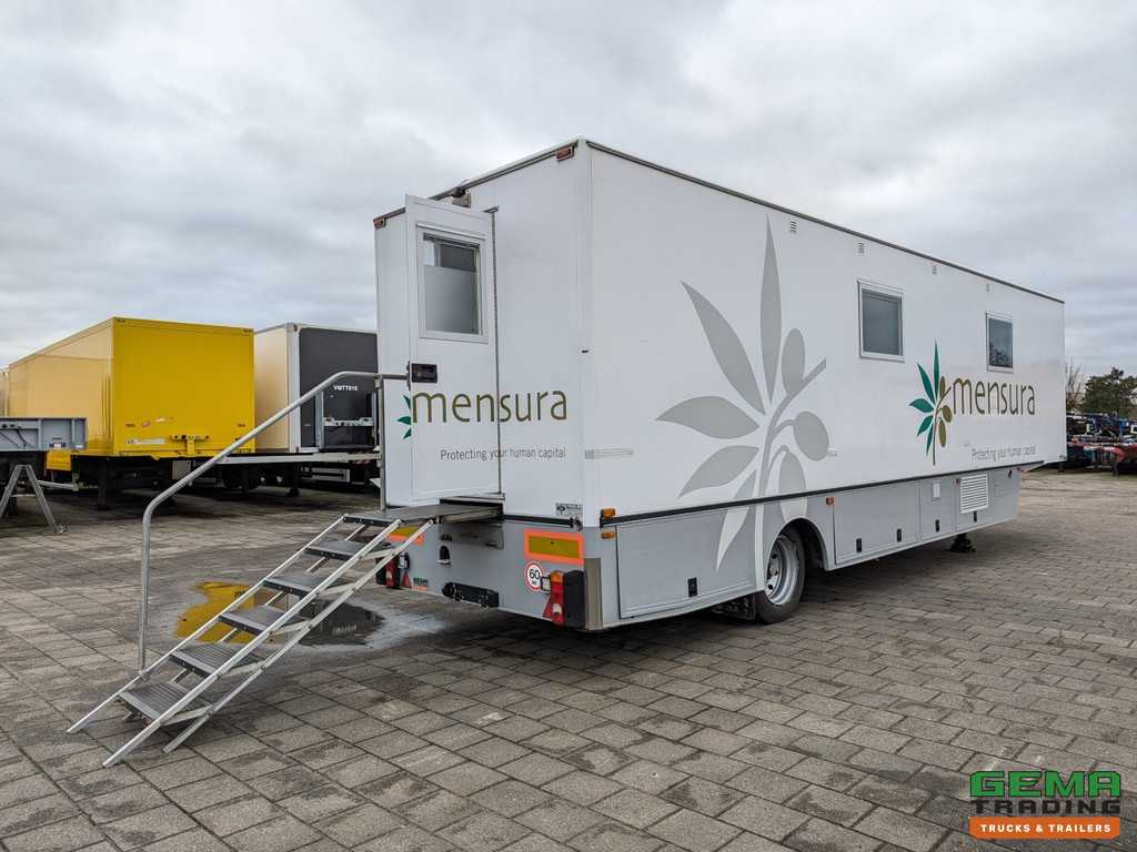 Trax S161DAP 1-Assige 11.3m KantoorTrailer / MobileHome - Airco's - Toilet - Standkachel - Watertank 3365
