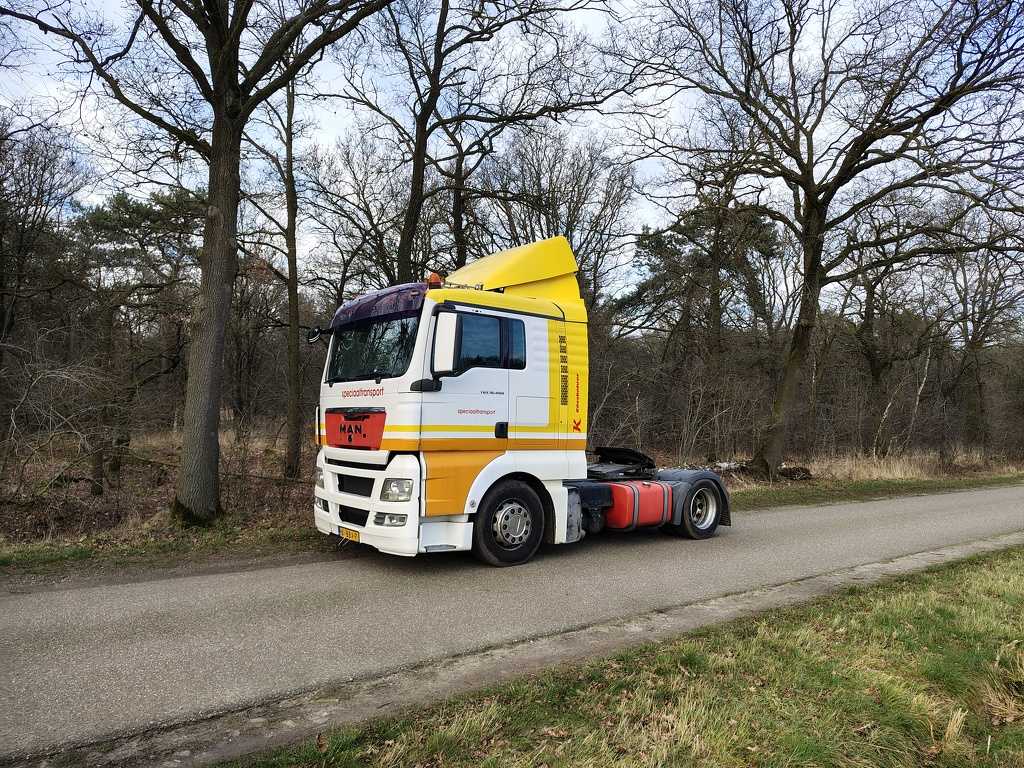 MAN TGX 18.400, LUCHT/LUCHT, HEFSCHOTEL EURO5