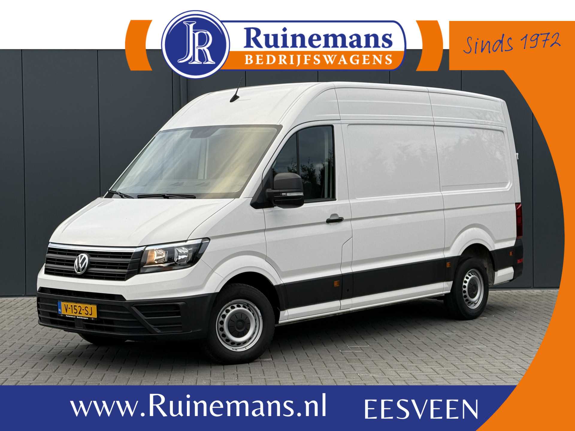 Volkswagen Crafter 35 2.0 TDI 141 PK / L3H3 / 1e EIG. / NETTE BUS / ERGO STOEL / AIRCO / 3 TON TREKKEN / CRUISE / GEVEERDE STOEL