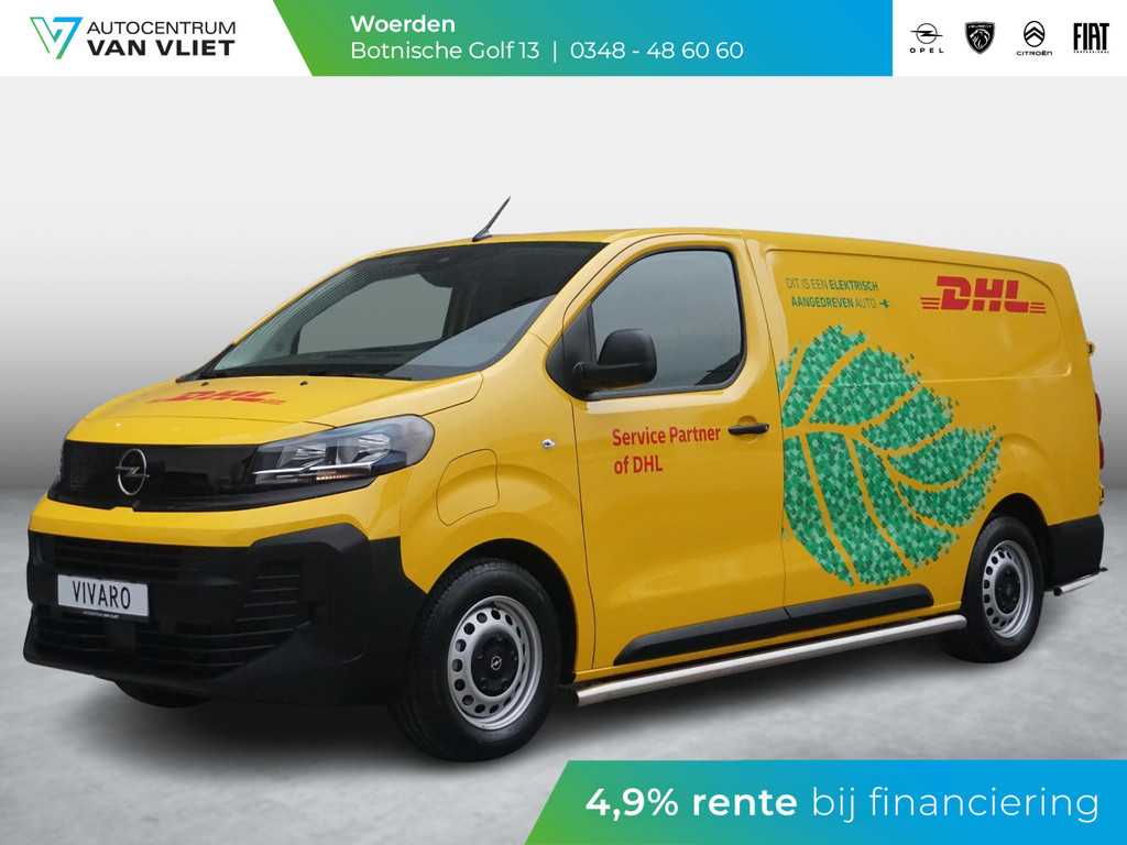 Opel Vivaro Electric L3 50 kWh | inclusief complete DHL subcontractor inrichting | rijklaarprijs