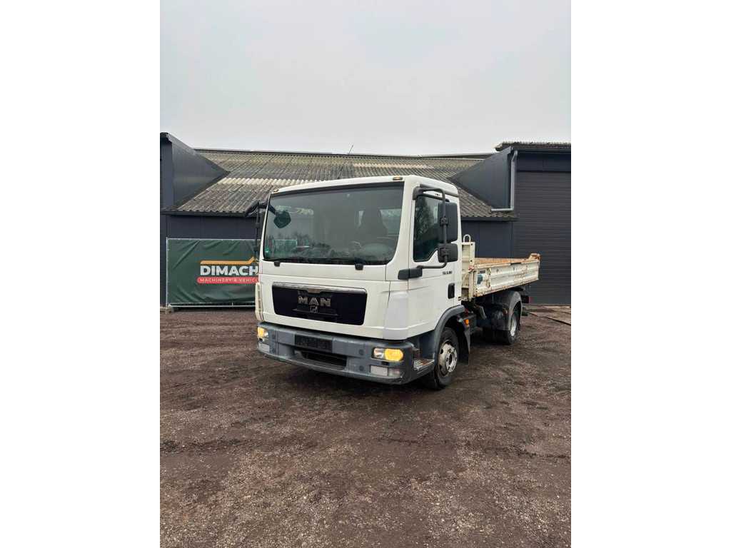 MAN TGL 8.180 low km! Meiller 3 seats 4x2 euro 5