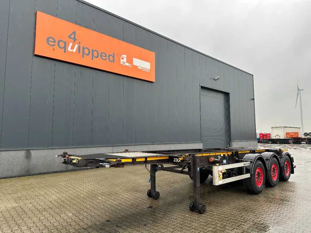 Burg 20FT ADR (EX/II, EX/III, FL, AT), Leergewicht: 3.690kg, SAF INTRADISC, 2x Liftachse, ALCOA, NL-Chassis, APK/ADR: 02-2026