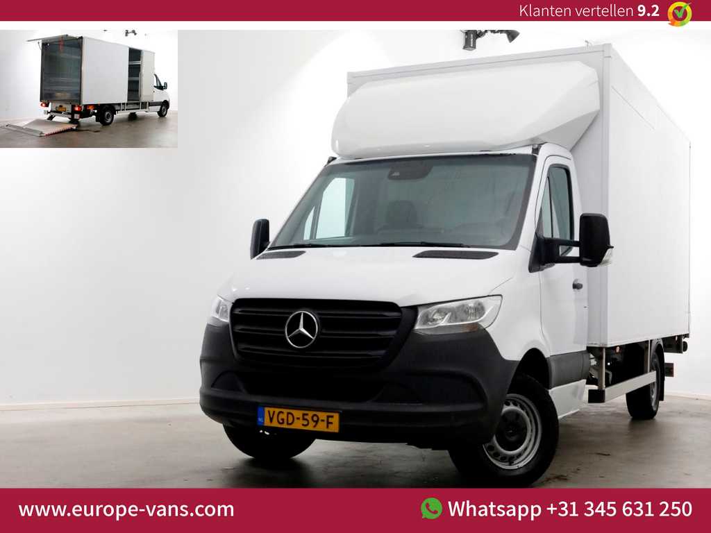 Mercedes-Benz Sprinter 314 CDI 143pk E6 Bakwagen met laadklep en zijdeur L440 1030kg laadverm. 06-2020