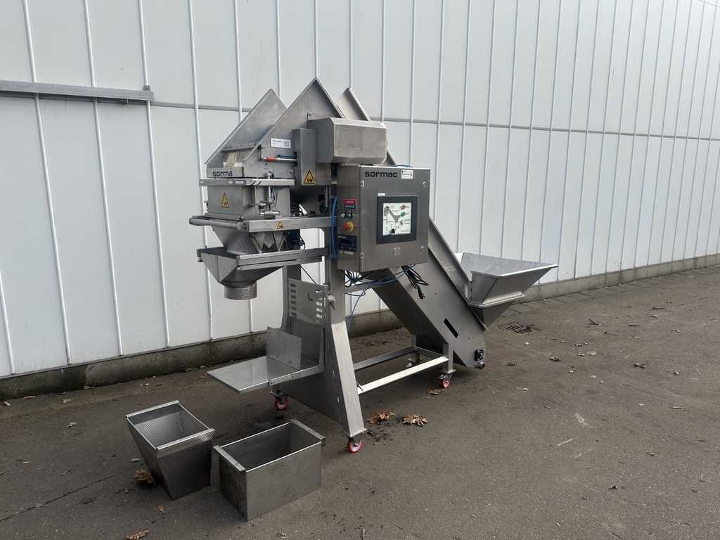 Sormac A.F.W.40 afweegmachine roestvrij staal