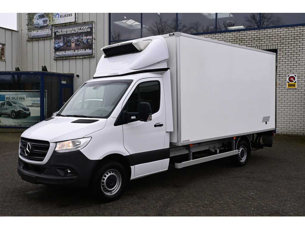 Mercedes-Benz Sprinter 317 CDI L3 Koel Vries Bakwagen met laadklep Thermo King V-500 Max, D/N stekker