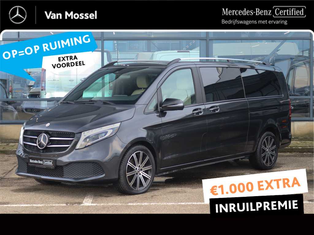 Mercedes-Benz V-klasse V300d L3 D.C. Avantgarde Edition | CLIMA/NAVI/360˚ CAMERA | Certified .