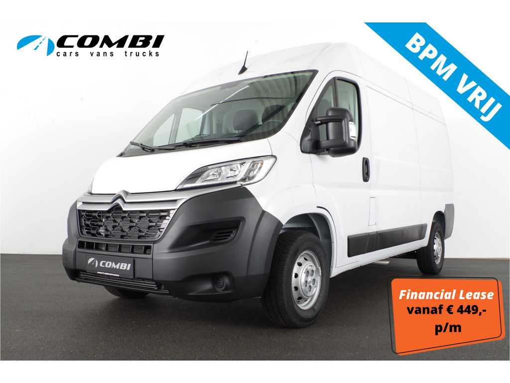 Citroën Jumper 2.2 BlueHDi 140pk L2H2 Zwaar 3.5t > BPM vrij/voorraad actie!/trekhaak/camera/navi/cruise...