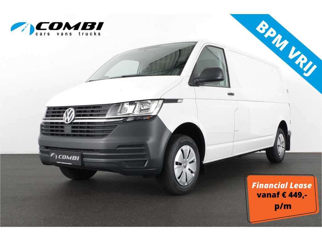 Volkswagen Transporter 2.0 TDI L2H1 28 >BPM vrij | Direct leverbaar/110pk/navi/cruise/Lederen stuur/Apple Carplay/Android Auto Operational lease is ook mogelijk!
