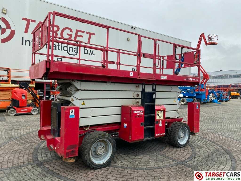 Mec 6092RT Diesel 4x4 Scissor Work Lift 2020cm