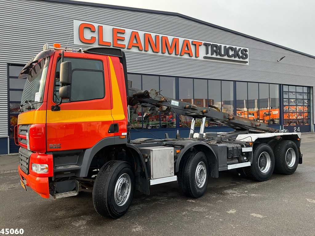 DAF FAD 85 CF 380 8x4 Full Steel Manual 30 Ton containersysteem