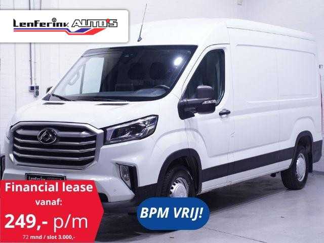 Maxus Deliver 9 2.0 CiT 148 pk L3H2 Airco, Camera, Apple Carplay Laadruimte Pakket, PDC V+A, Cruise Control, 3-Zits