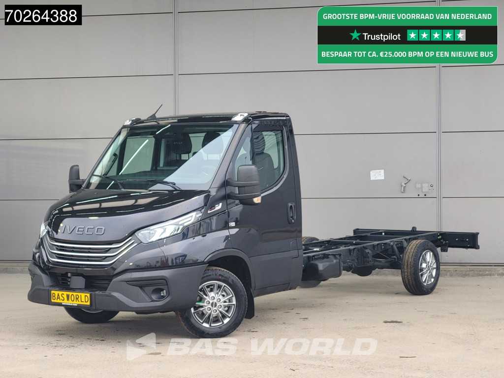 Iveco Daily 35S18 Automaat 410WB Chassis Cabine LED Navi ACC Camera Fahrgestell Airco