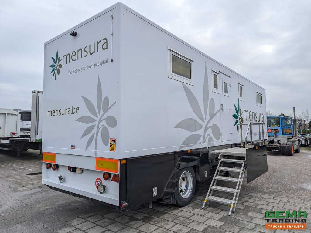 Latre OPF/1SA/19/00 1-Assige KantoorTrailer / MobileHome - Airco's - Toilet - Generator - Standkachel 3391
