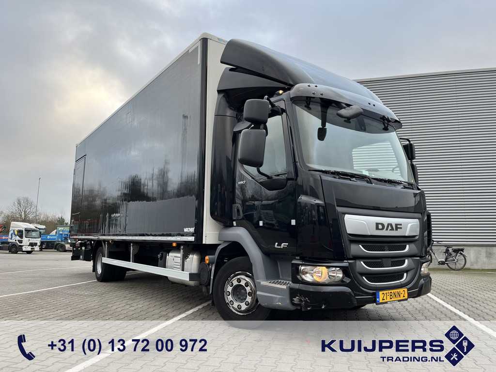 DAF LF 180 FA Euro 6 / 12 Ton / 317 dkm / Box / Loadlift / APK TUV 07-25