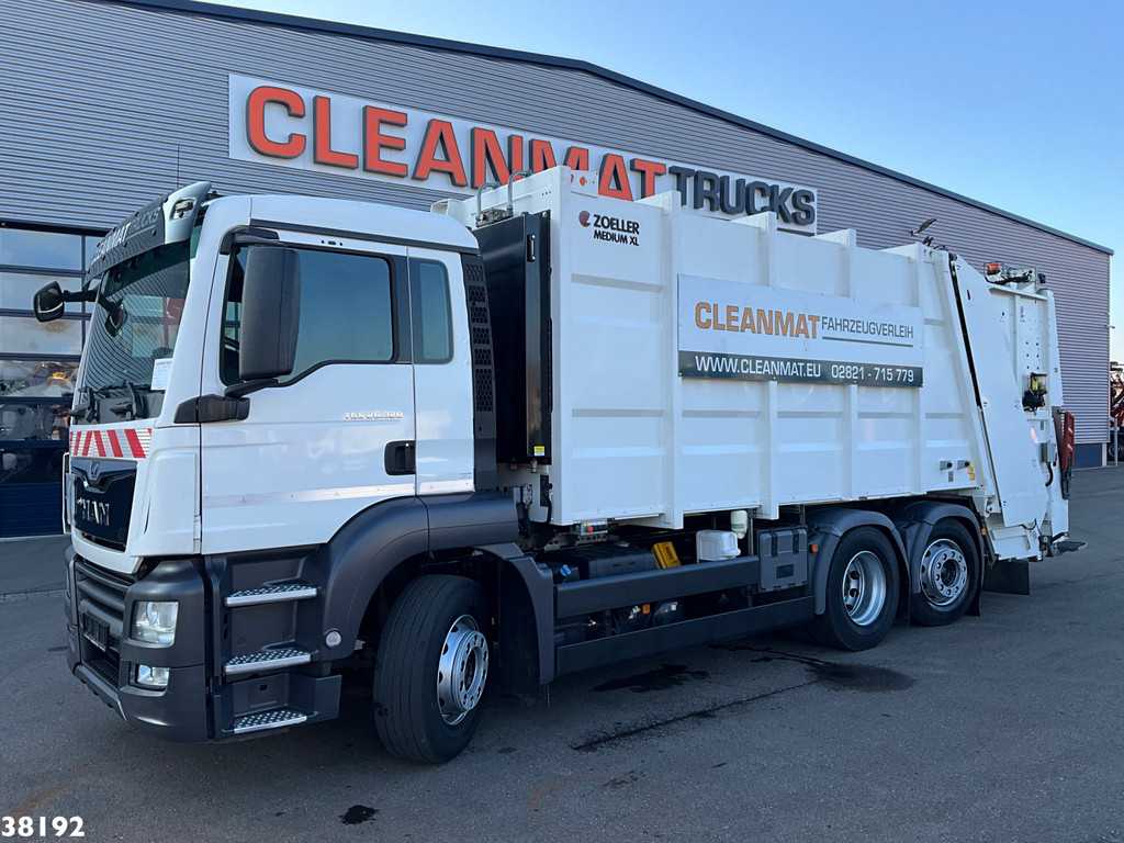 Man TGS 26.320 Euro 6 Zoeller 22m³ Just 112.329 km!