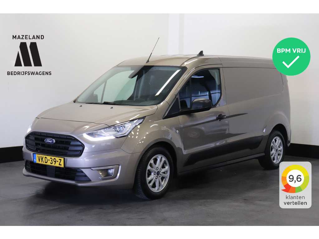 Ford Transit Connect 1.5 EcoBlue 100PK Automaat L2 EURO 6 - Airco - Navi - Cruise - € 13.900,- Excl.