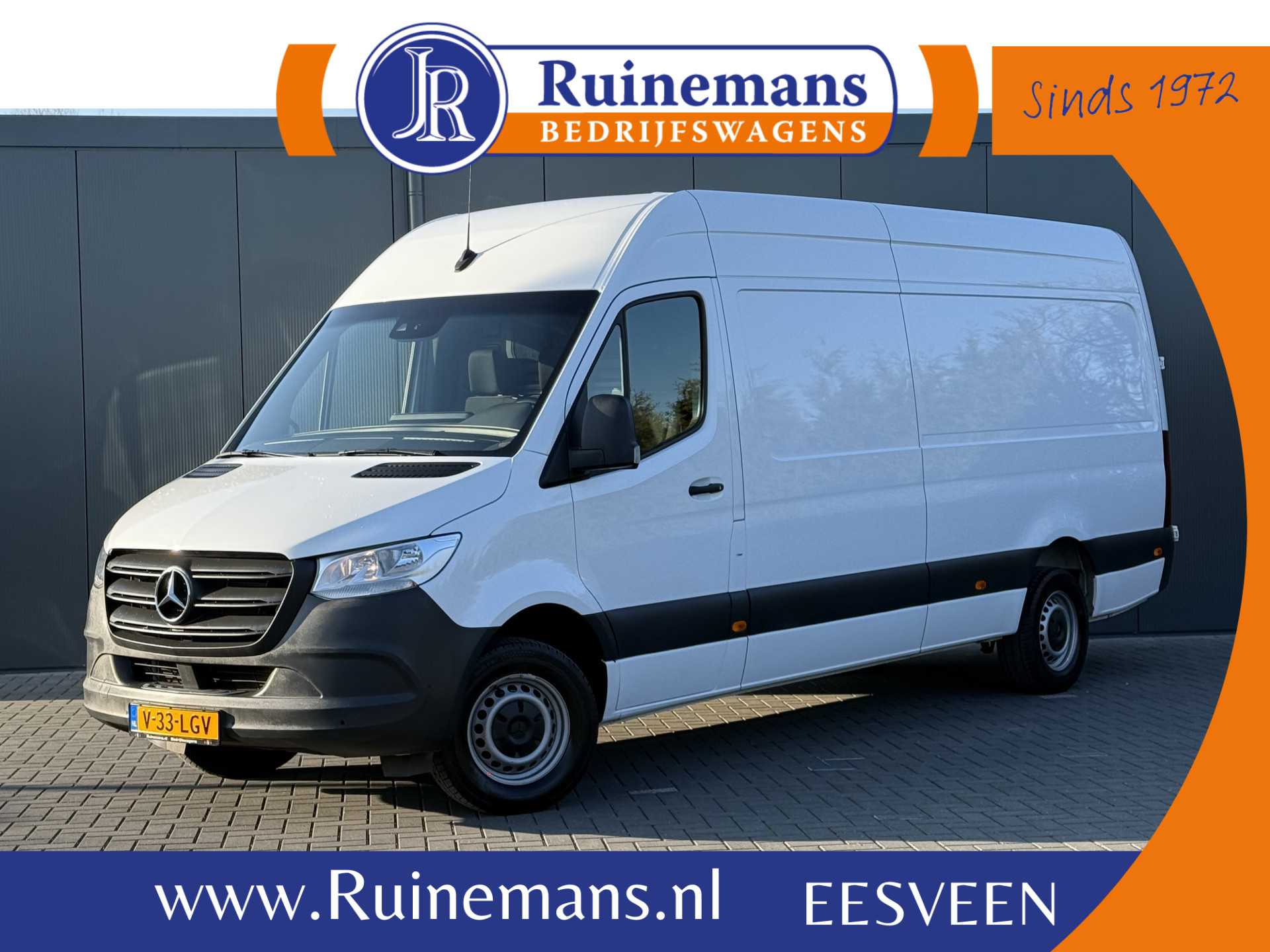 Mercedes-Benz Sprinter 317 CDI 170 PK / L3H2 / MBUX / **NETTE BUS** / AIRCO / CRUISE / CAMERA / PDC / 3-ZITS / CARPLAY