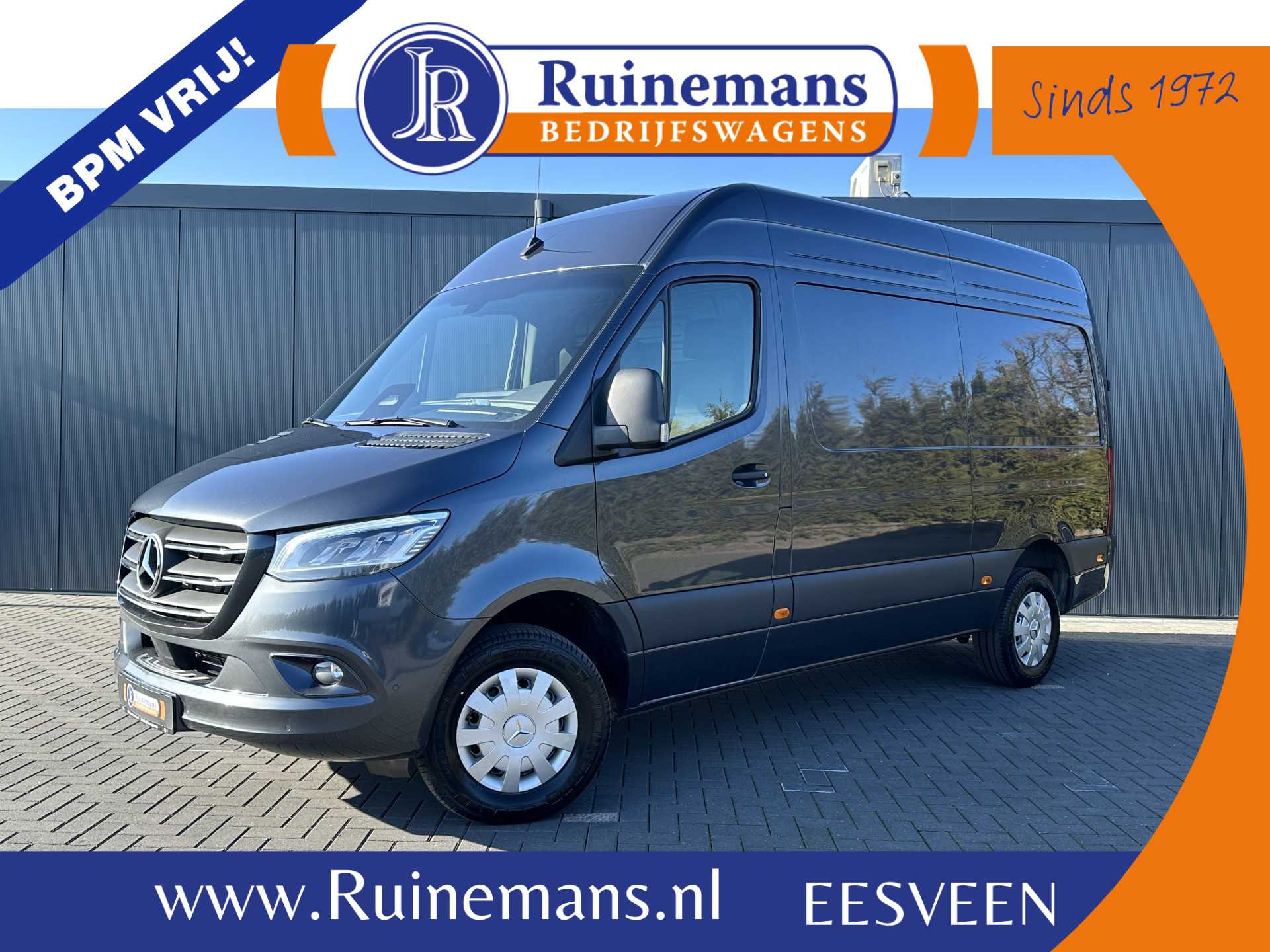 Mercedes-Benz Sprinter 319 CDI 9G-TRONIC / L2H2 / 3.5 TON TREKKEN / CAMERA / CRUISE / AIRCO / STOELVERWARMING / GEVEERDE STOEL