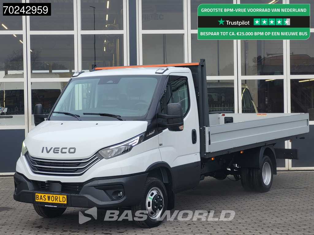 Iveco Daily 35C18 3.0L Automaat Nwe model 2025 Open laadbak Navi ACC LED 3,5T Trekvermogen Pritsche Pickup Airco