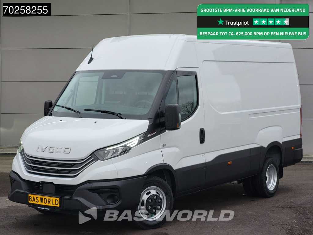 Iveco Daily 35C21 3.0L Automaat 2025 model Dubbellucht L2H2 LED ACC CarPlay Camera Parkeersensoren 12m3 Airco