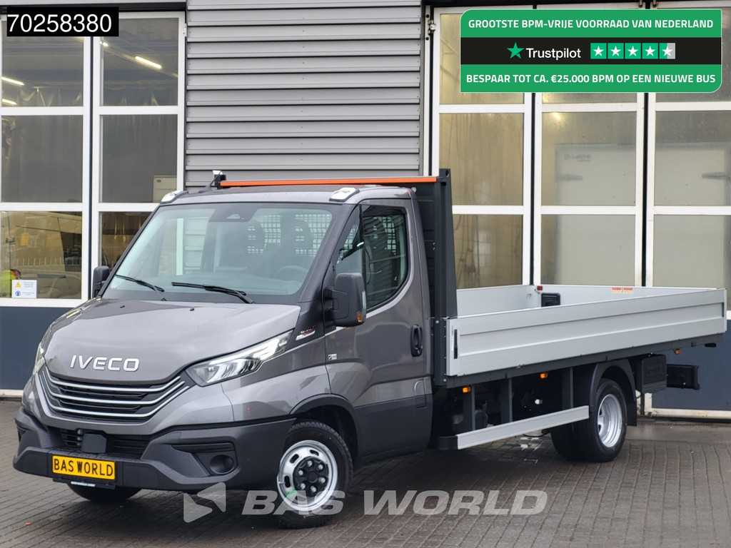 Iveco Daily 35C21 3.0 210PK 2025model Open laadbak CarPlay ACC LED 3,5T Trekvermogen Pritsche Pickup Airco