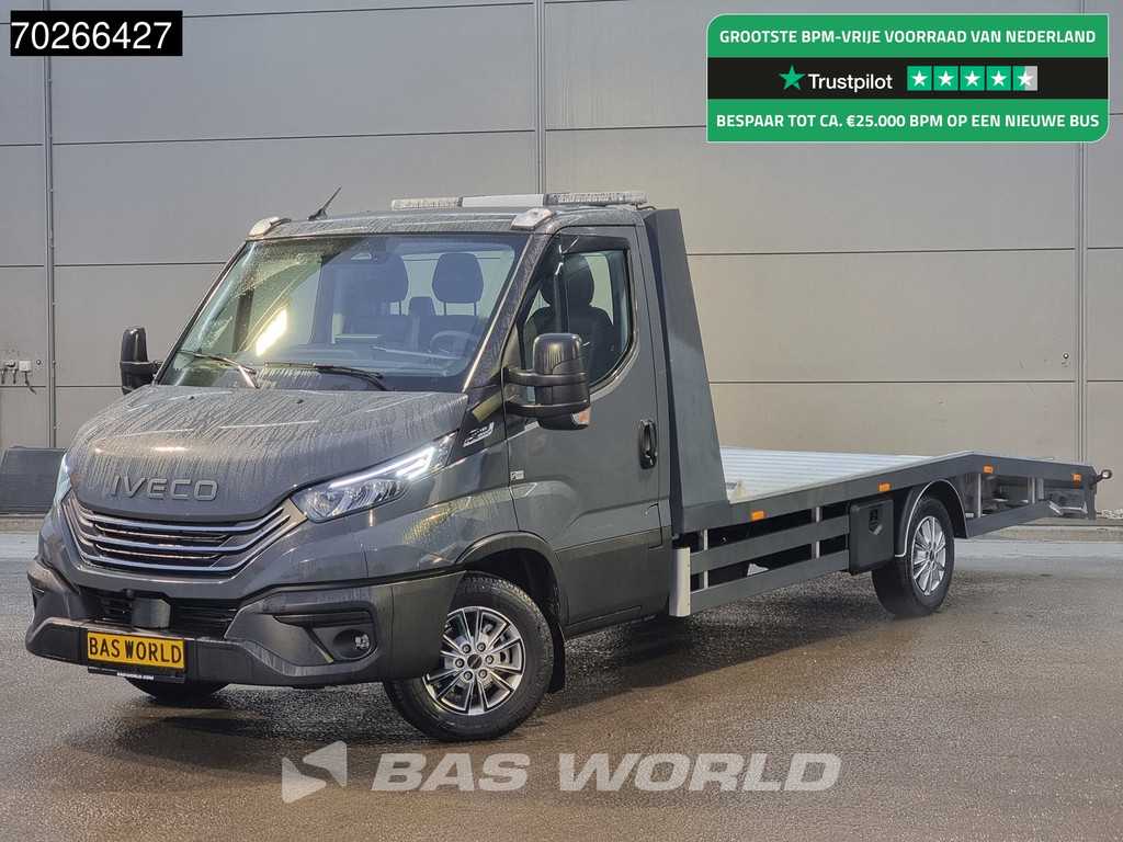 Iveco Daily 35S18 3.0L Automaat Autotransporter 2025model LED ACC Lier Zwaailamp Oprijwagen Cartransporter Airco