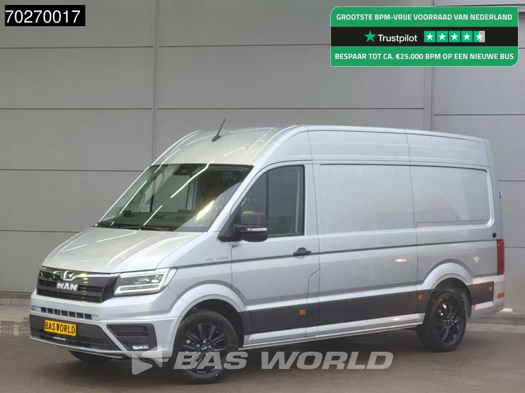 MAN TGE 3.180 Automaat 2025 model Facelift L3H3 ACC Camera Trekhaak L2H2 Airco