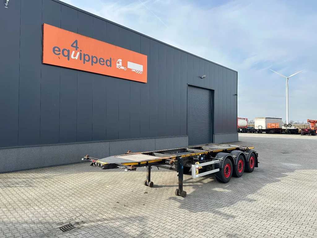 Burg 20FT ADR (EX/II, EX/III, FL, AT), Leergewicht : 3.690kg, SAF INTRADISC, 2x Liftachse, NL-Chassis, 75% Reifen, APK/ADR: 07-2025