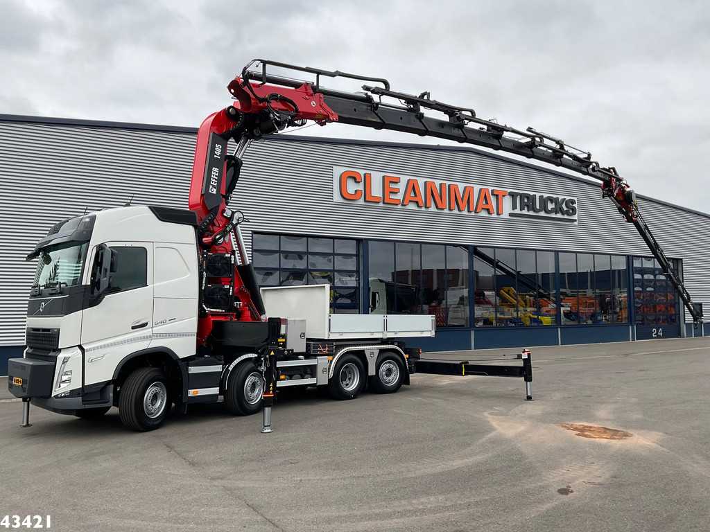 Volvo FH 540 Effer 145 Tonmeter laadkraan + Fly-Jib! NEW AND UNUSED!