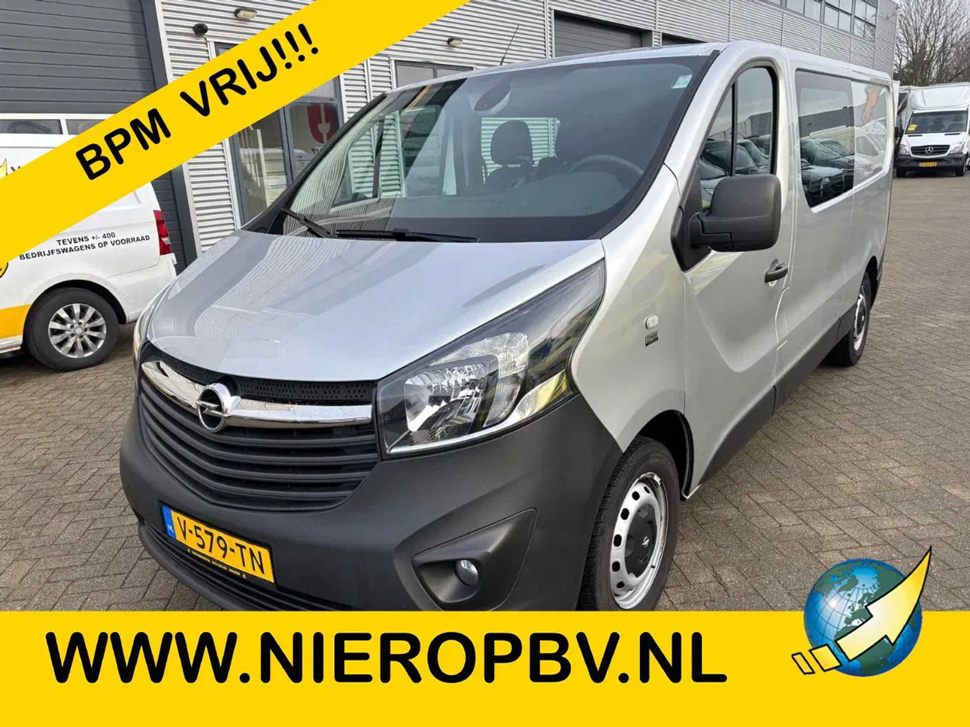 Opel Vivaro 1.6CDTI L2H1 Dubbelcabine Airco Navi Cruisecontrol