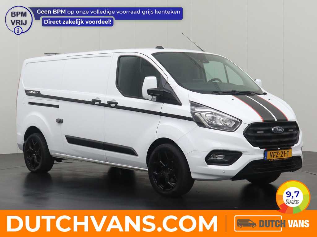 Ford Transit Custom 2.0TDCI 130PK Automaat Lang Raptor Sport | Navigatie | Camera | 3-Persoons |