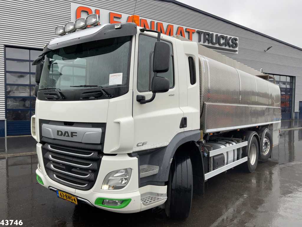 DAF FAN CF 450 Euro 6 RVS Milchtank