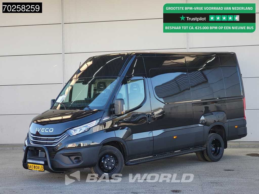 Iveco Daily 35C21 210PK Automaat L2H2 Black Edition Dubbellucht ACC LED Camera L2 12m3 Airco