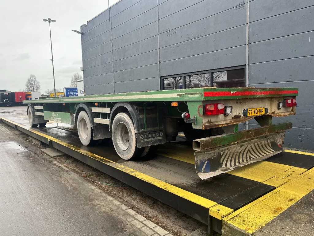 SERRUS MKV Serrus Platte lange aanhangwagen