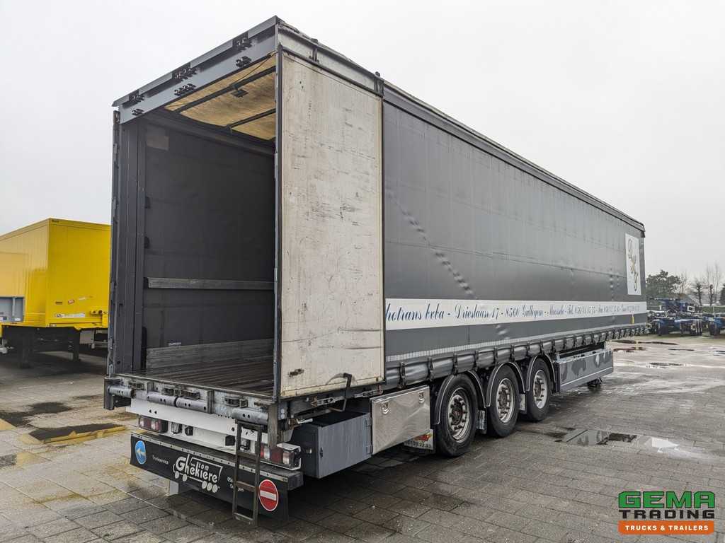 SYSTEM TRAILER TFS 18 3-Assen SAF  - RONGcassetten - HH vloer - Gegalvaniseerd -- Schuifdak / Hefdak - HeavyDuty - 11/2025APK