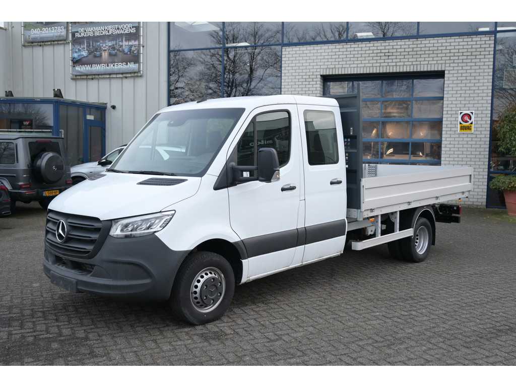 Mercedes-Benz Sprinter 519 CDI DC L3 Open laadbak Geveerde stoel, MBUX navigatie