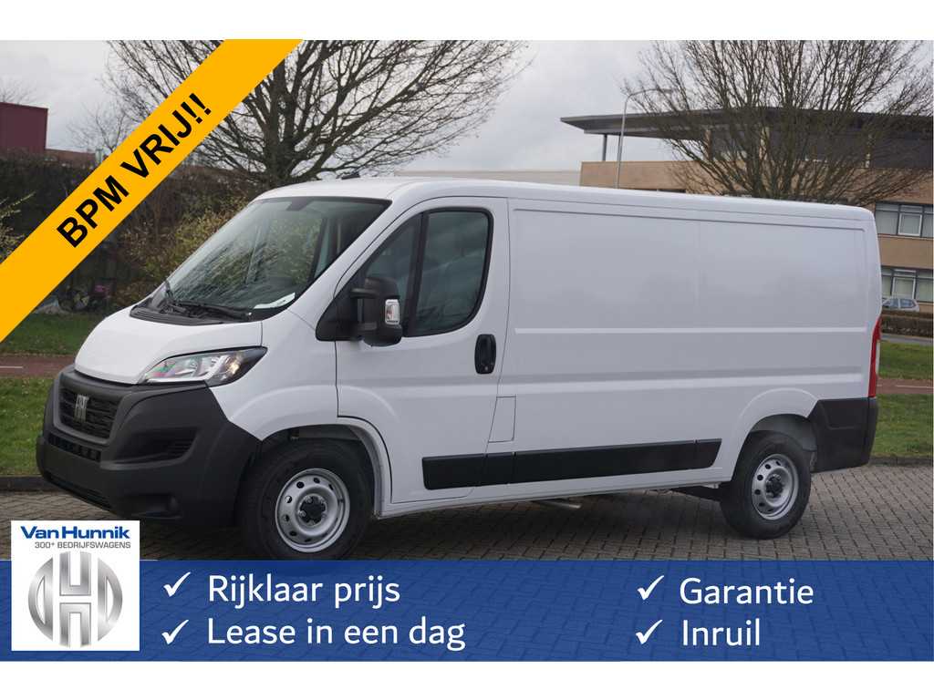 Fiat Ducato 35 2.2 140PK Automaat L2H1 BPM VRIJ!! 10" Navi, Cruise, Clima, Camera, Trekhaak!! NR. 980