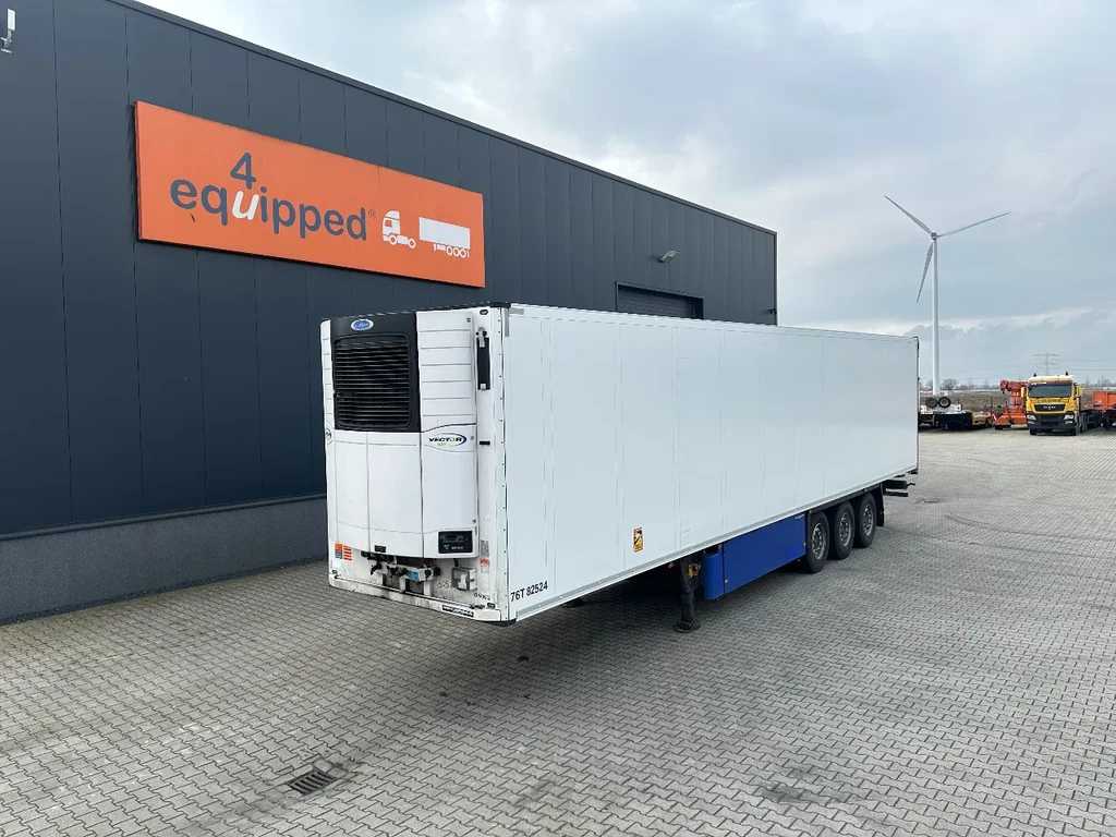Schmitz Cargobull TOP: Carrier Vector 1550 D/E, palletbox, NL- Auflieger, APK