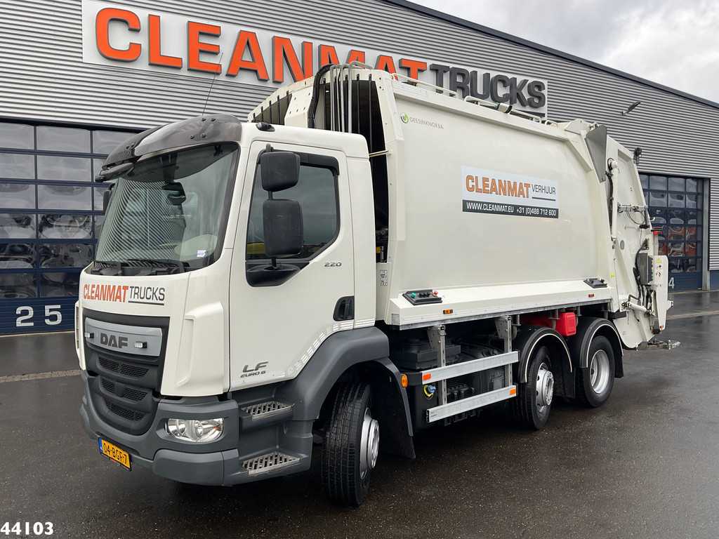 DAF FAG LF 220 Euro 6 Geesink 14m³