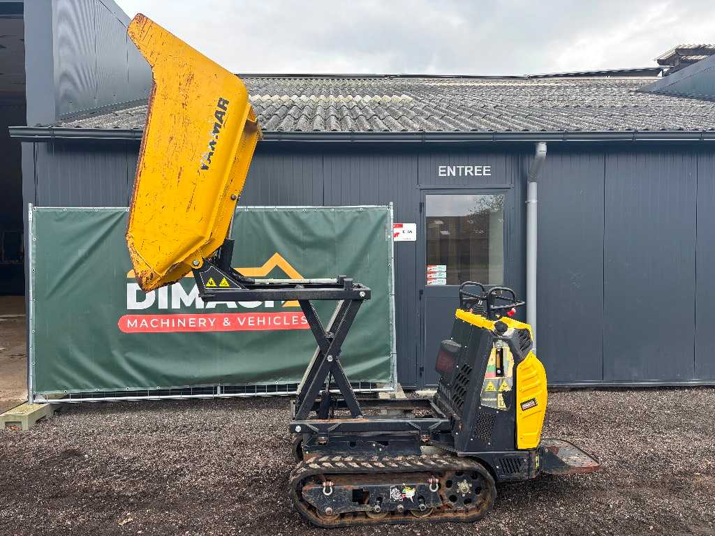 Yanmar C 08 Cormidi hoogkiep dumper, 278u! rubber tracks