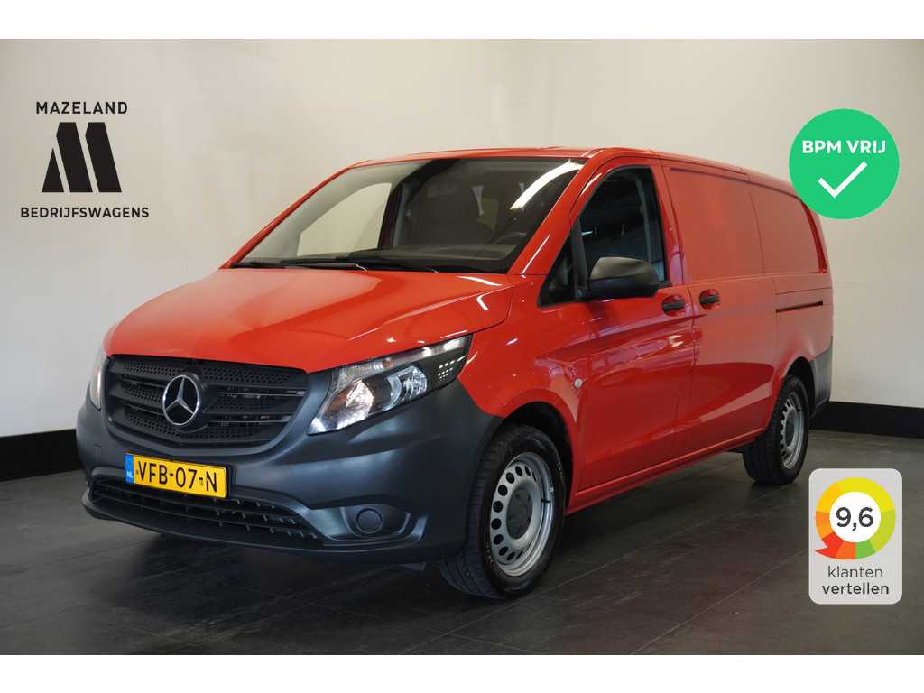 Mercedes-Benz Vito 114 CDI Lang Automaat- EURO 6 - AC/ Climate - Cruise - 2x Schuifdeur - €11.900,- Excl.