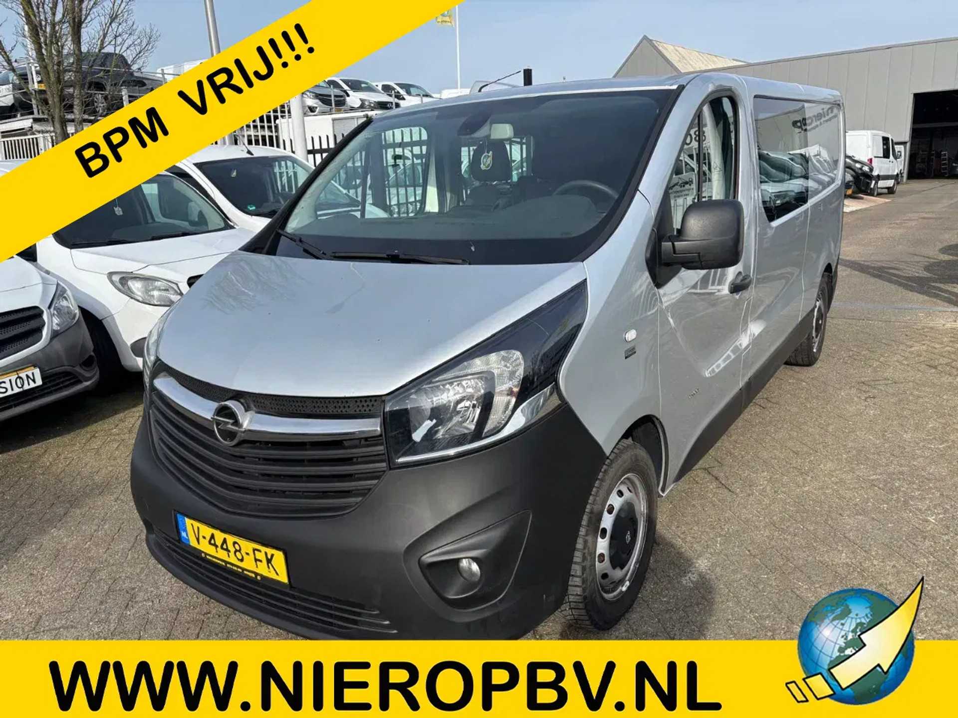 Opel Vivaro 1.6CDTI L2H1 Dubbelcabine Airco Navi Cruisecontrol Trekhaak