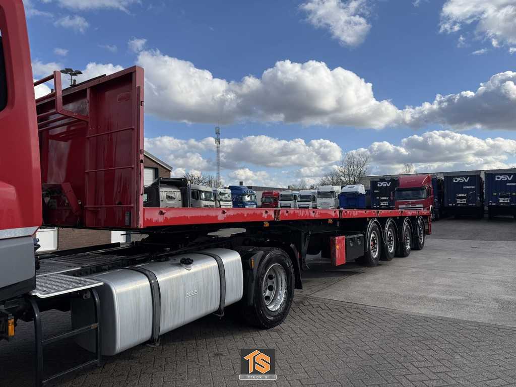 KWB P-504-STI-H STENENTRAILER - 4 AXLE - STUUR ASSEN - NL TOP - TUV/APK 8/25 TS148719