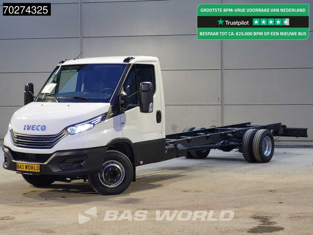 Iveco Daily 72C18 3.0L Automaat 510WB tot 2030 Milieuzone! Luchtvering ACC Camera Chassis Cabine Fahrgestell Airco
