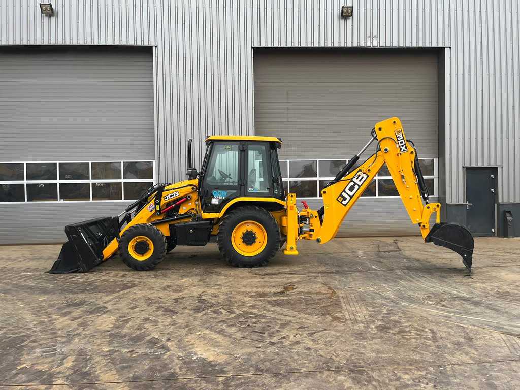 JCB 3DX (3CX) Plus Super 4x4 - A/C - Telescopic boom - Hammerlines - Export model