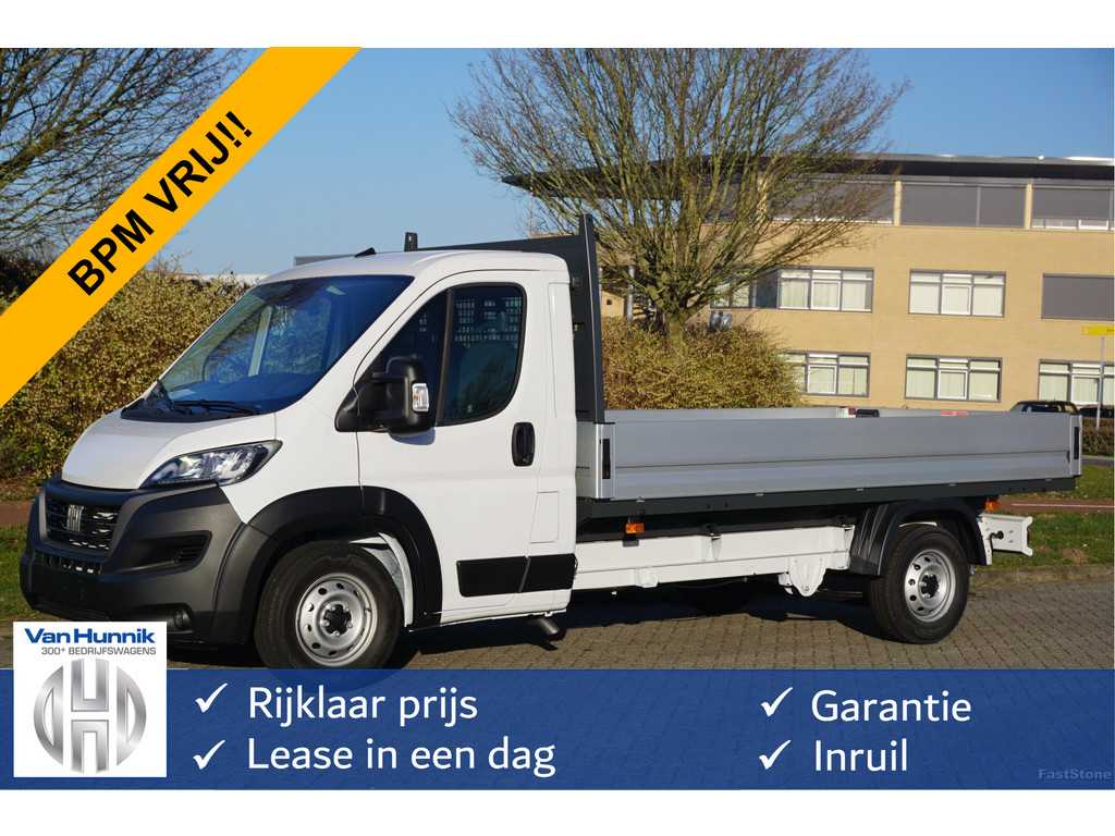Fiat Ducato MAXI 35 2.2 140PK Open laadbak Series 9 Airco, Cruise, Bluetooth!!  NR. 133