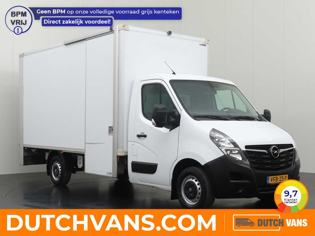 Opel Movano 2.3Turbo 135PK Bakwagen+Laadklep | Airco | Cruise | 1030Kg Laadvermogen | Zijdeur