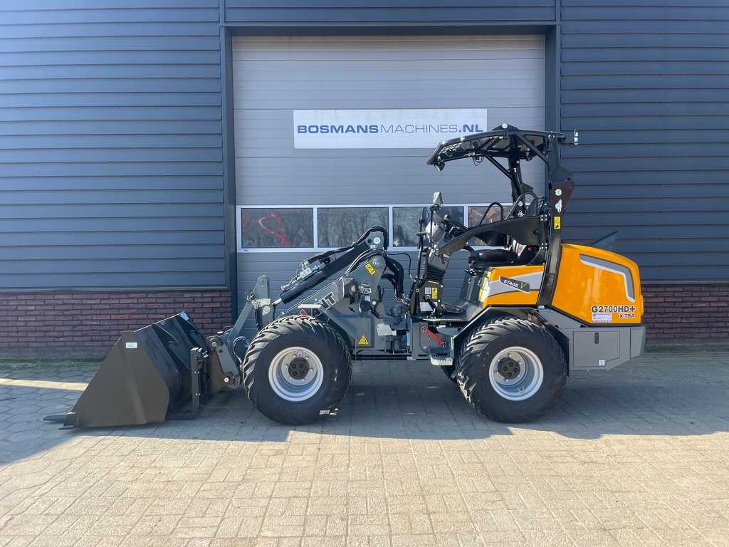 Giant G2700 X-TRA HD+ minishovel NIEUW (X-trac banden / flitslampen)