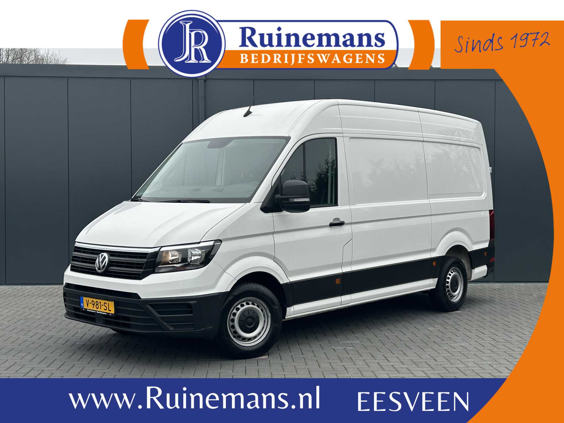 Volkswagen Crafter 35 2.0 TDI 141 PK / L3H3 / 1e EIGENAAR / AIRCO / CRUISE CONTROL / 3.000 KG AHG / BIJRIJDERSBANK