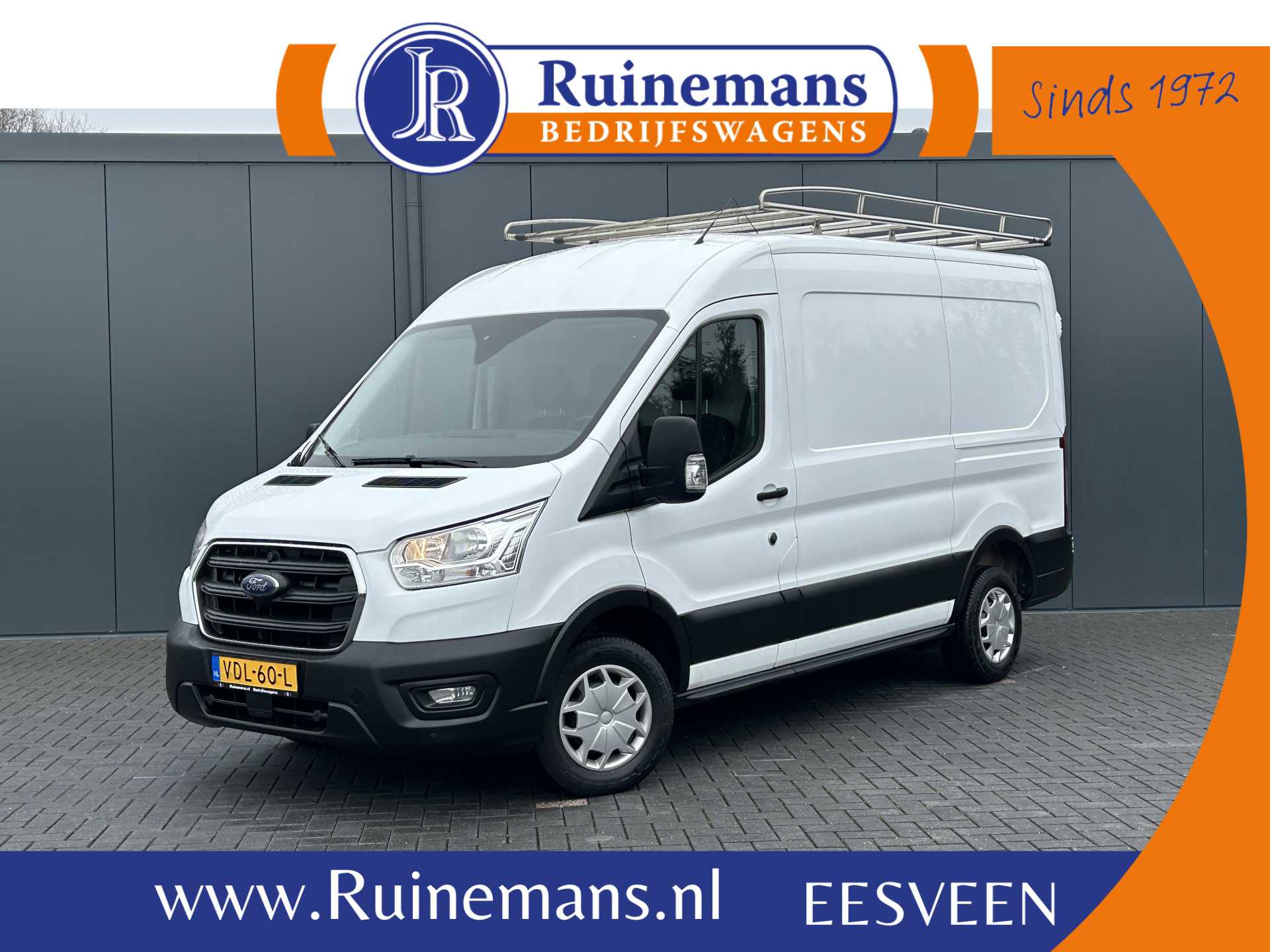 Ford Transit 2.0 TDCI / L2H2 / 1e EIGENAAR / IMPERIAAL / 2.5 TONS TREKHAAK / AIRCO / CRUISE / 3-ZITS
